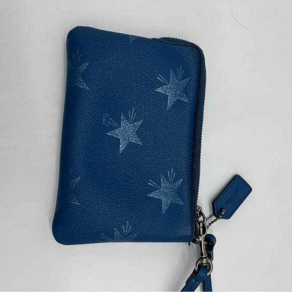 Blue Coach wristlet - Picture 4 of 4